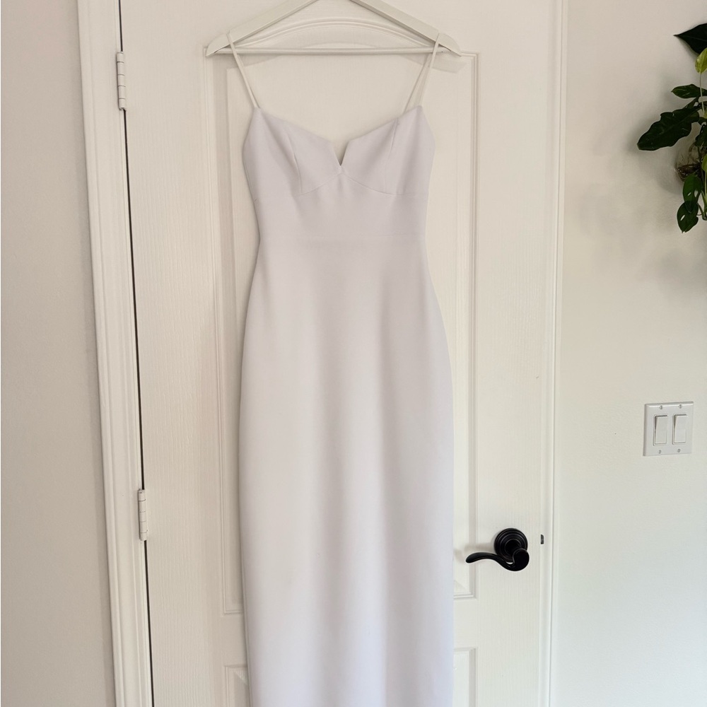 Park & Fifth White Cambridge Dress